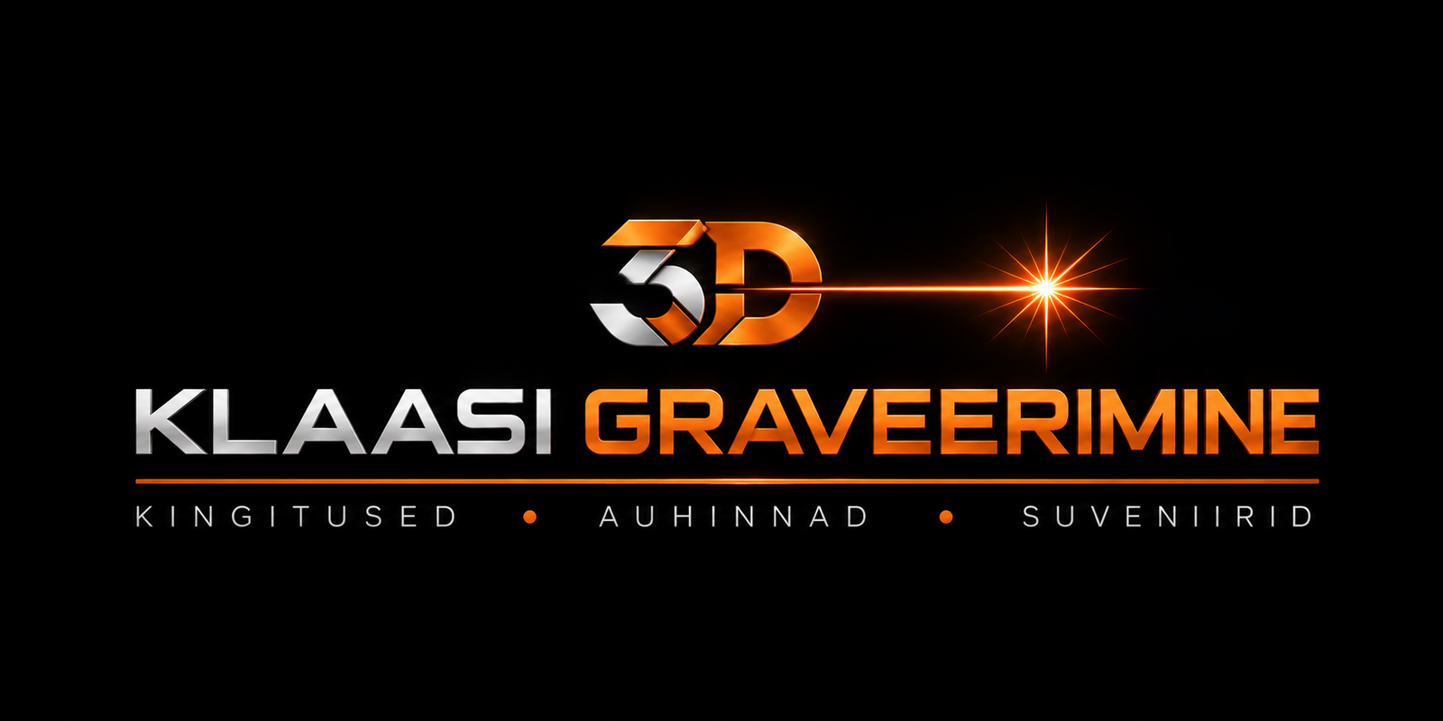 3D Klaasi Graveerimine